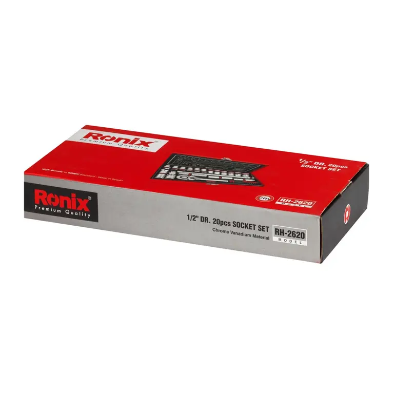 مجموعه بکس 20 عددی 1/2 اینچ مدل : RH-2620